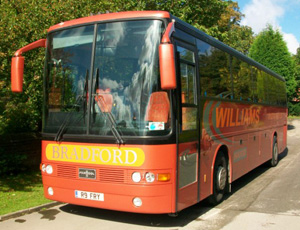 coach hire in bradford in yorkshire